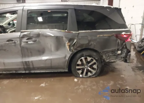 2025 Honda Odyssey Ex-L from USA, damaged, VIN 5FNRL6H66SB081438